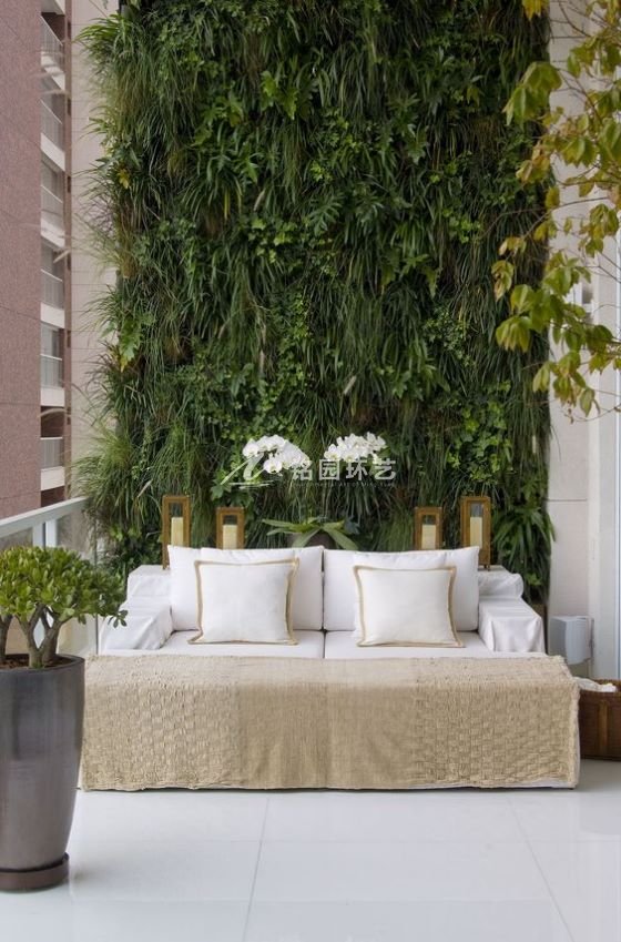 14个阳台植物墙案例,打造休闲静谧的专属空间